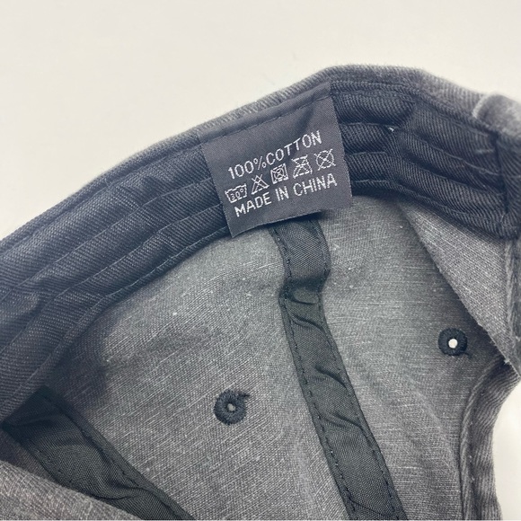 Serape Peace Sign Distressed Baseball Hat ☮️ - Picture 11 of 14